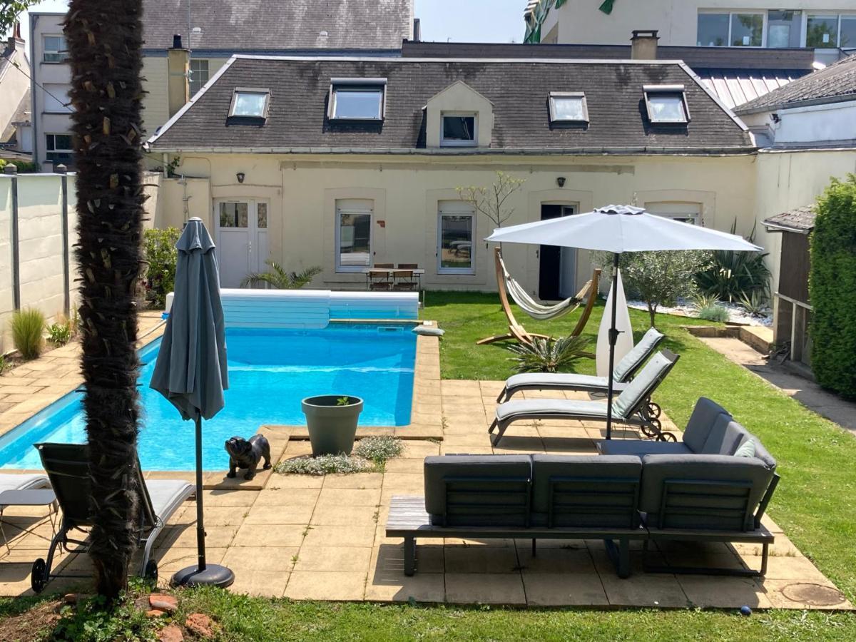 La Paisible - Maison 6 Pers Piscine - Le Mans Centre Exterior photo
